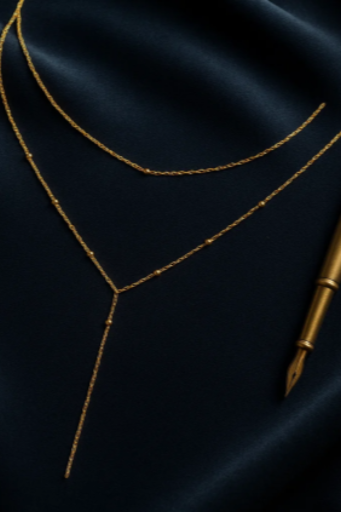 Lioraé Étoile Lariat Necklace
