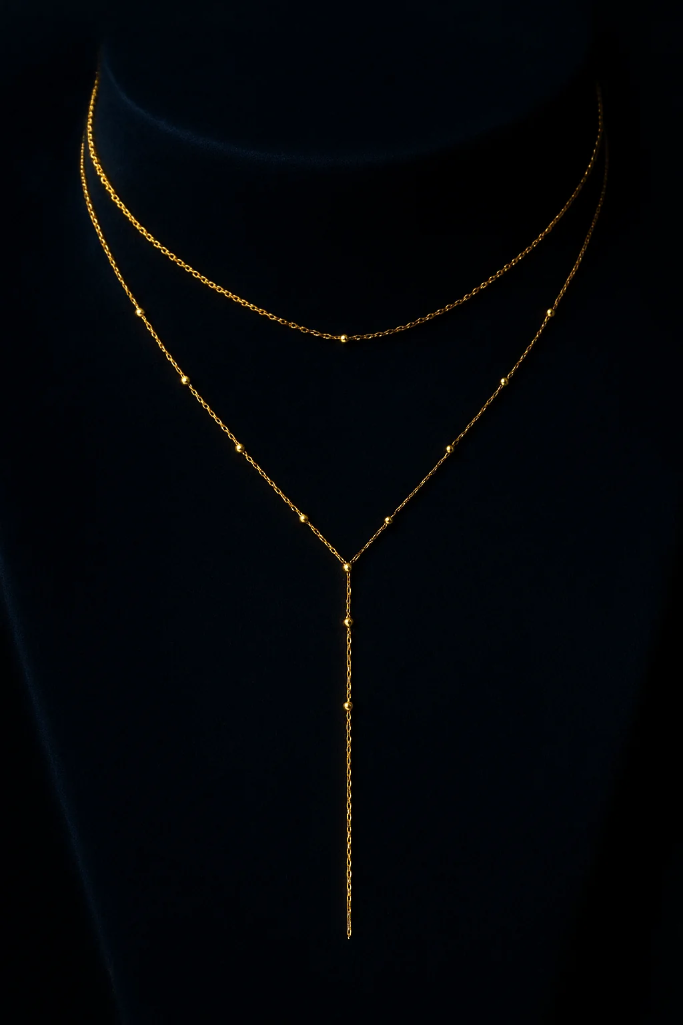 Lioraé Étoile Lariat Necklace