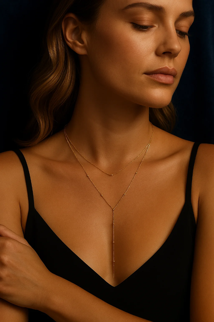 Lioraé Étoile Lariat Necklace